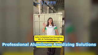 Professionele aluminium anodiseerlijnoplossingen