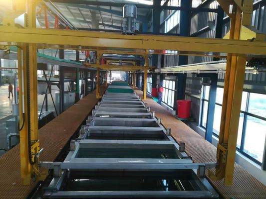 Het kleine Werkstuk Geautomatiseerde het Anodiseren Behandelingsproces van de Lijnkleuring