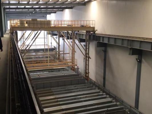 Geautomatiseerde Verticale het Anodiseren Lijn met Manaul-het Rekken Systeem