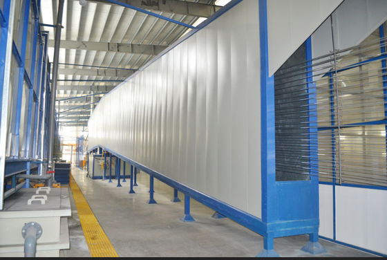 Horizontale de Lijnmachine Stabiele 380V van de Poederdeklaag - 415V-Voltage