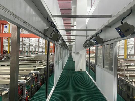 Goede prijs Semi-Automatic Anodizing Production Line with 2,500 T/M Capacity, Modular Design, and RoHS and REACH Compliance Online