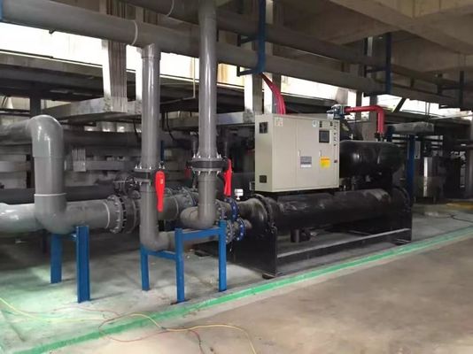 Het anodiseren van Lijnmateriaal Koude het Bevriezen Machine tussen Schroefmachines