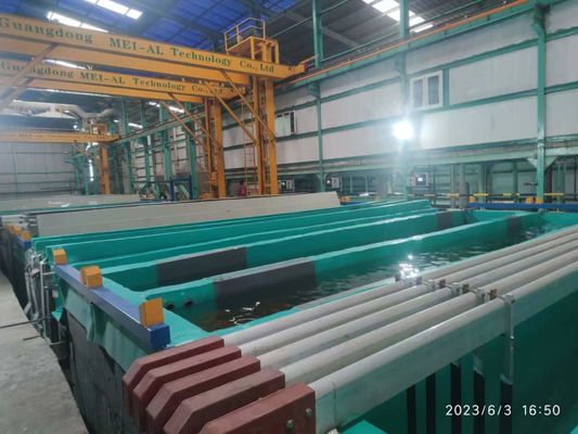 950T/maand Handmatige horizontale oxidatielijn 8000*breedte*3500