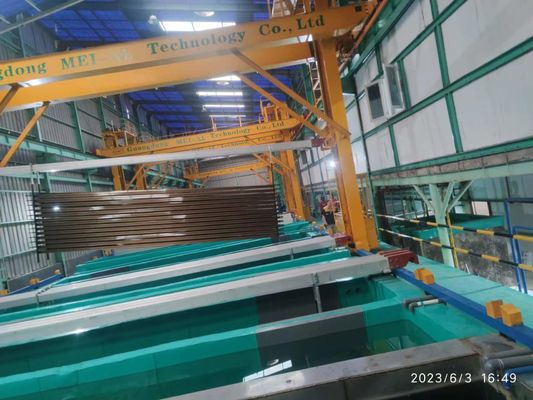 950T/maand Handmatige horizontale oxidatielijn 8000*breedte*3500