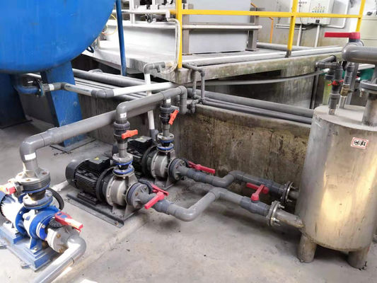 Aluminium Modulair het Anodiseren Lijnproces met Hand het Rekken Systeem