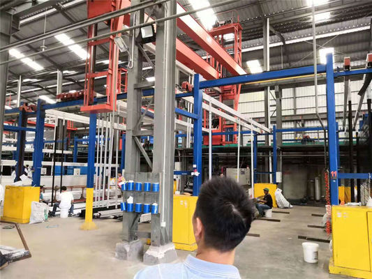 De macht Geautomatiseerde het Anodiseren lijn van Anodiding van het Lijnproces Horizontale