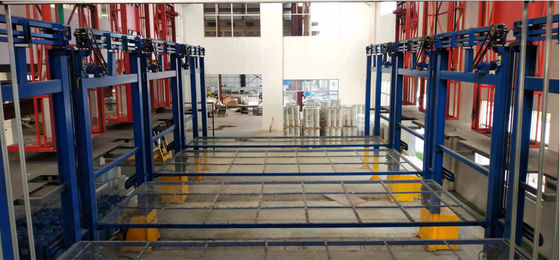 De macht Geautomatiseerde het Anodiseren lijn van Anodiding van het Lijnproces Horizontale