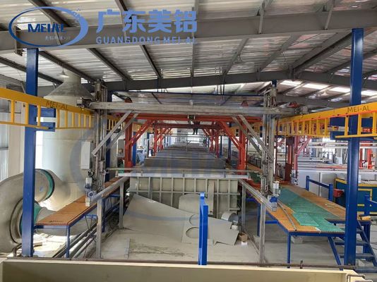 Goede prijs Automatische productielijn voor het anodiseren van aluminium van 800 T/maand online