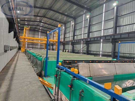 Goede prijs Anodiseerlijn met 5-50μm coating & instelbare spanning online