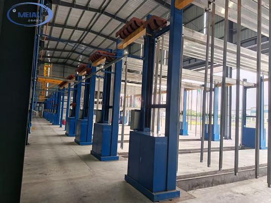 Goede prijs Customized Design Horizontal Anodizing Line Equipment for Construction Aluminum Profiles Compatible with Max. Workpiece Size 8500 online