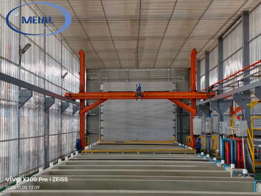Goede prijs Horizontal Anodizing Production Line with 5-15μm Film Thickness Uniformity and ±0.5℃ Temperature Precision online