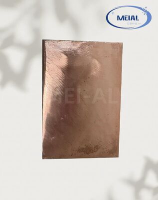 Goede prijs Koper-aluminium composietplaat voor anodiseerlijnaccessoires met T2 koperlegering + 1060 aluminium, 99,9% kopergehalte en 100% aluminiumgehalte online