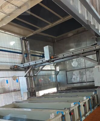 Goede prijs Hoogefficiënte hard anodiseerlijn met een capaciteit van 150 T/M online