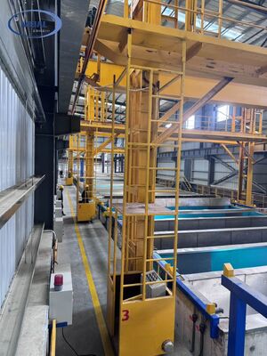 Goede prijs Hoogcapaciteit Anodiseerproductielijn 100-3000T/M voor 6063 6061 7075 Aluminiumlegeringen met Geïntegreerd Besturingssysteem online