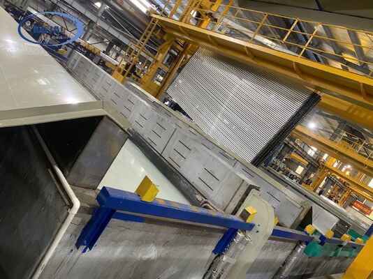 Goede prijs AC220V 50Hz Control Power Anodizing Production Line Met Scalability Automation 6500mm Max Profiellengte En 10~12μm Filmdikte online