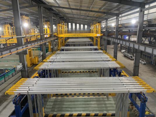 Goede prijs Oxidatieproductielijn met capaciteit van 200T/maand met bewaking en bediening op afstand voor anodisatiefilmdiktes van 10-25 µm online