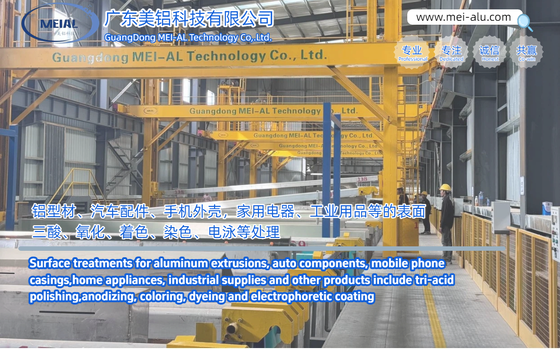 Goede prijs 200-1500 ton/maand Halfautomatische verticale verwerkings-anodiseringsproductielijn voor aluminium raamkasten met anodiserend zwavelzuur van type II Online
