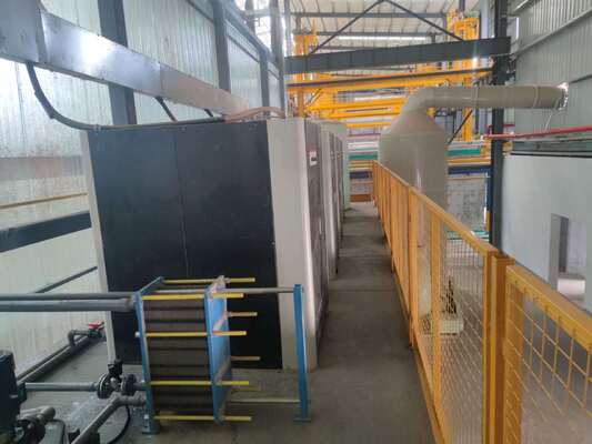 Goede prijs PP anti-corrosie anodisatiebehandelingstank 8000x1200x1500mm versterkt stalen frame zwavelzuur elektrolytproces / MEI-AL-TECHNOLOGIE online