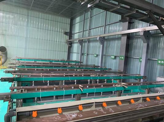 Goede prijs Hard Anodizing Lijn voor 6061-T6 Fitnessapparatuur met 25-40μm Hoge Slijtvaste & Corrosiebestendige Afwerking Online